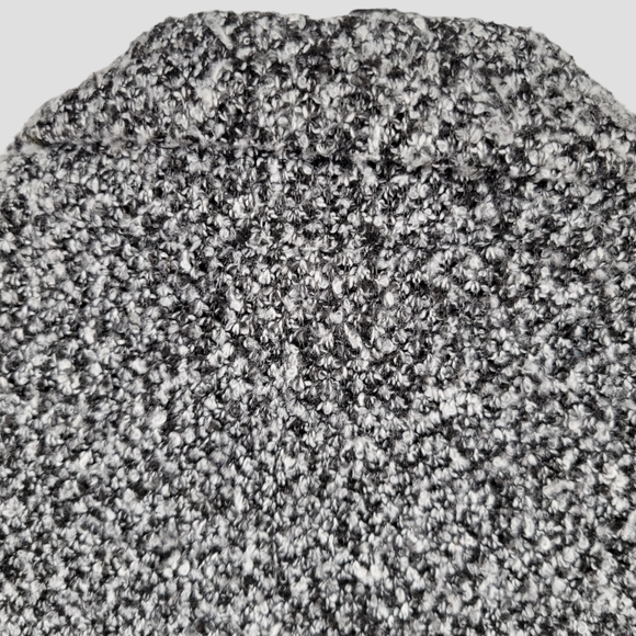 INSIGHT Marled Oversized Blazer Coat Black - Picture 12 of 16